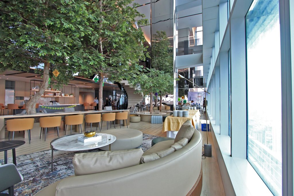Image that showcase Thamrin Nine office tower eco-friendly design