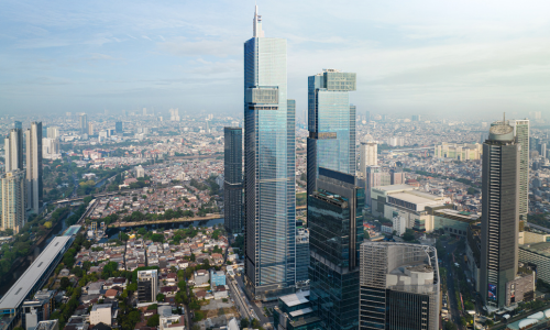 Thamrin Nine sky view: Luxury Event Venue