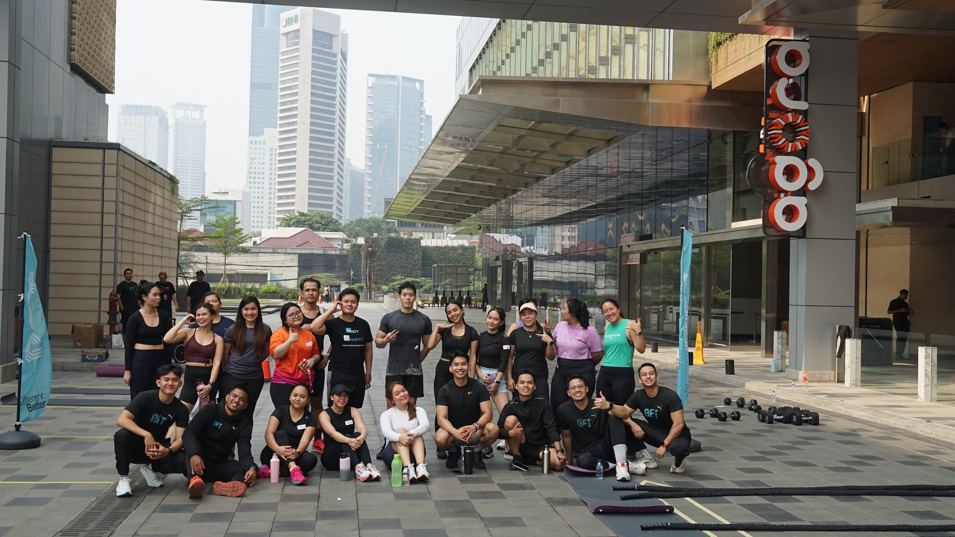 Agora Mall at Thamrin Nine with modern retail stores with life style concept