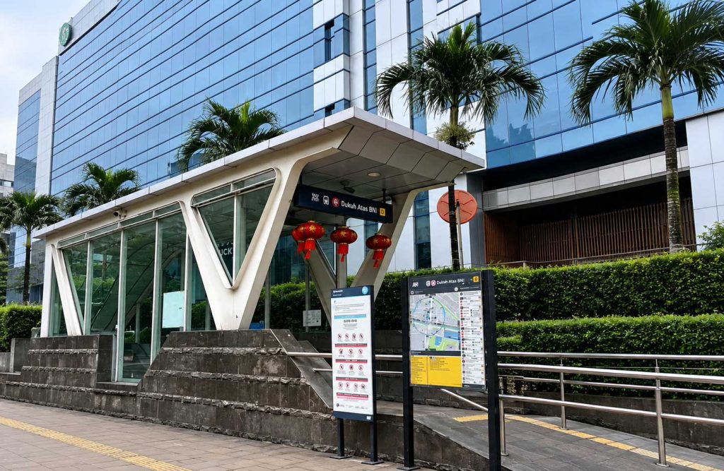 Public transport access around Dukuh Atas and Thamrin for office commuters